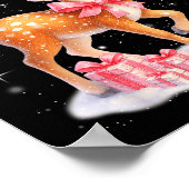 Cute Rudolph Nk Coquette Pajamas Christmas Xmas Gi Poster (Ecke)