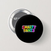 Cute S Pants Smartie Abschluss Kostüm Tun so als o Button (Vorne & Hinten)