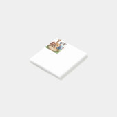 Cute Safari Animals Personalized Sticky Notes Post-it Klebezettel (angewinkelt)