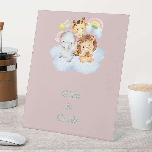 cute safari animals sockelschild (In Situ)