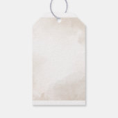 Cute Safari Lion Birthday Geschenkanhänger (Rückseite)