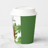 Cute Safari Lion Birthday Pappbecher (Links)