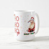 Cute Santa 15 oz Mug Kaffeetasse (VorderseiteRechts)