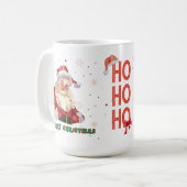 Cute Santa 15 oz Mug Kaffeetasse (Vorderseite Links)