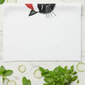 Cute Santa Cat Lover Christmas Men Women Kids T-Sh Geschirrtuch (Gefaltet)