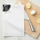 Cute Santa Cat Lover Christmas Men Women Kids T-Sh Geschirrtuch (Viertel Falte)