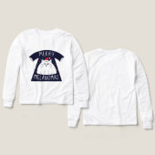 Cute Santa Cat Melanomas Christmas  (Design Vorderseite & Rückseite)