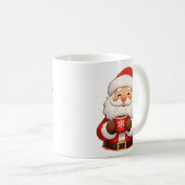 “Cute Santa Christmas Mug” Kaffeetasse (VorderseiteRechts)