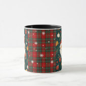 Cute Santa Christmas Mug Tasse (Zentrum)