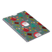 Cute Santa Christmas Notebook Notizblock (Rechte Seite)