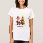 Cute Santa Christmas Tee (Vorderseite)