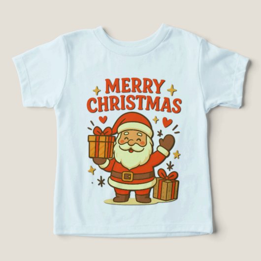 Cute Santa Claus Christmas Art – Merry Christmas (Design Vorderseite)