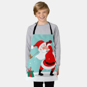 Cute Santa Claus plays Golf Schürze (Getragen)