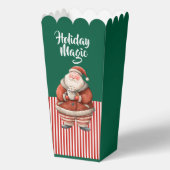 Cute Santa Claus with Hot Cocoa Geschenkschachtel (Vorderseite)