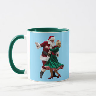 Cute Santa Dancing Tasse