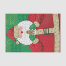 Cute Santa Gingerbread Christmas