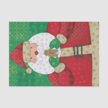 Cute Santa Gingerbread Christmas