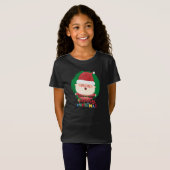 Cute Santa,Merry Christmas T-Shirt (Vorne ganz)