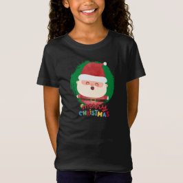 Cute Santa,Merry Christmas T-Shirt