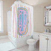 Cute Sardine Art Duschvorhang (Beispiel)