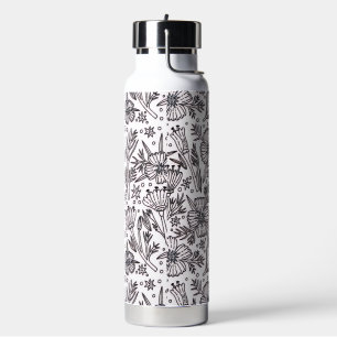 Cute, saubere, florale Vakuumflasche für den tägli Trinkflasche