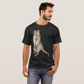 Cute scared little rat T-Shirt (Vorne ganz)
