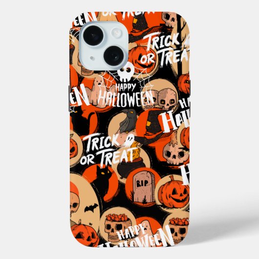  Cute & Scary Halloween Spooky vibes  Case-Mate iPhone Hülle (Rückseite)