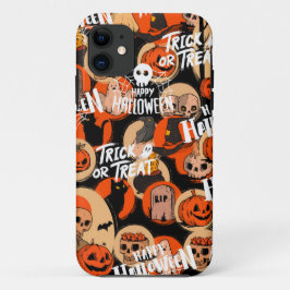 Cute & Scary Halloween Spooky vibes Case-Mate iPhone Hülle
