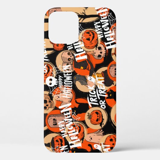 Cute & Scary Halloween Spooky vibes Case-Mate iPhone Hülle (Rückseite)