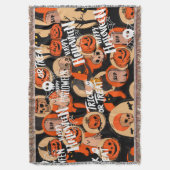  Cute & Scary Halloween Spooky vibes  Decke (Vorderseite Vertikal)