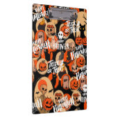 Cute & Scary Halloween Spooky vibes Klemmbrett (Rechts)