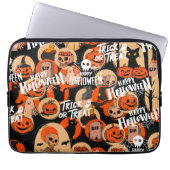 Cute & Scary Halloween Spooky vibes Laptopschutzhülle (Vorderseite)