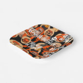  Cute & Scary Halloween Spooky vibes  Pappteller (Gewinkelt)