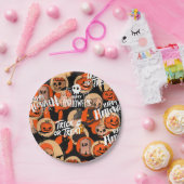  Cute & Scary Halloween Spooky vibes  Pappteller (Party)