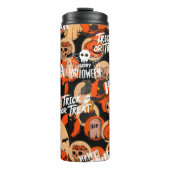 Cute & Scary Halloween Spooky vibes Thermosbecher (Vorderseite)