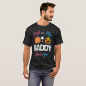 Cute Scary Pumpkin Boy Girl Mom Pink Or Blue Daddy T-Shirt (Vorne ganz)