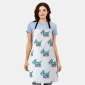 Cute Schnauzer Apron Schürze (Getragen)