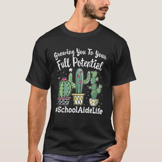 Cute School Aide Life Squad Appreciation Week back T-Shirt (Vorderseite)