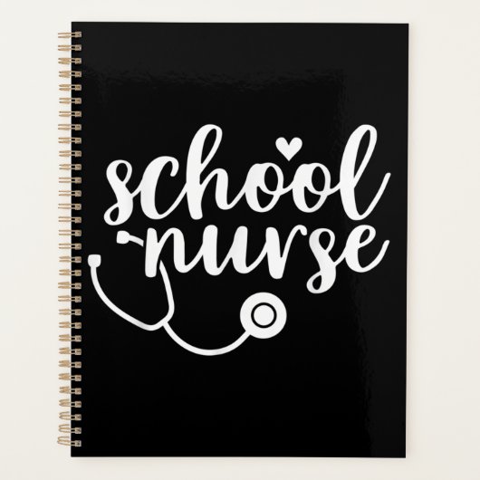 Cute School Nurse Appreciation Planer (Vorderseite)