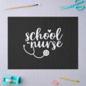 Cute School Nurse Appreciation Seidenpapier (Basteln)