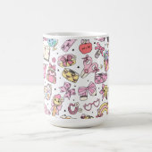 Cute School Themed Coffee Tea Mug Kaffeetasse (Mittel)