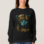 Cute Scottish Fold Cat Pharaoh Scottish Fold Cat Sweatshirt (Vorderseite)