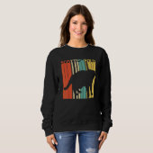 Cute Scottish Fold Cat Sweatshirt (Vorne ganz)