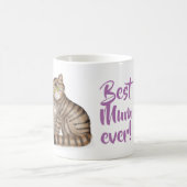 Cute Scottish Wildcat and kitten mug Kaffeetasse (Mittel)