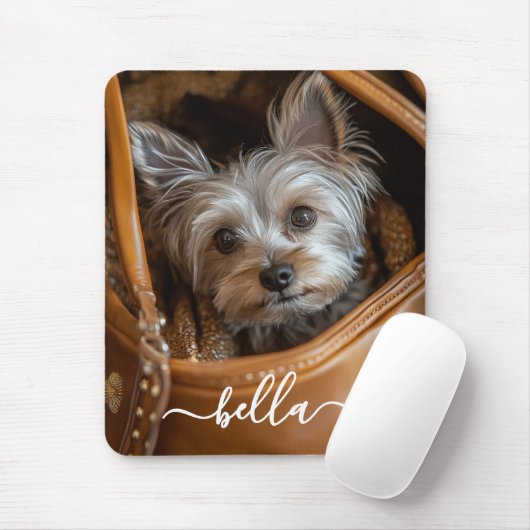 Cute Script Pet Photo Mousepad (Mit Mouse)