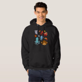 Cute Sea Animals Ocean Creatures Clownfish Hoodie (Vorne ganz)