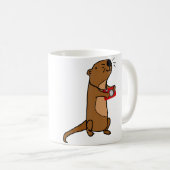 Cute Sea Otter Photography Kaffeetasse (VorderseiteRechts)