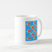 Cute Sea Turtle Pattern Kaffeetasse (VorderseiteRechts)