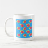 Cute Sea Turtle Pattern Kaffeetasse (Links)