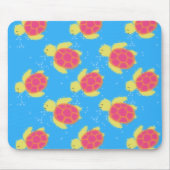 Cute Sea Turtle Pattern Mousepad (Vorne)